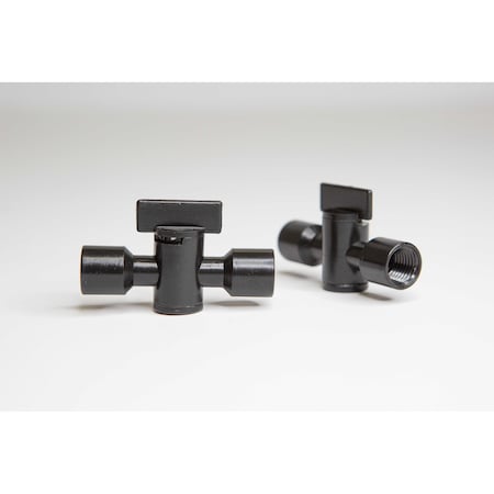 Cedarberg Snap-Loc Systems 1/4 Female NPT x 1/4 Female NPT Black 2 8525-353